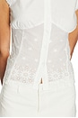 view 5 of 5 Rinka Embroidered Blouse in Ivory