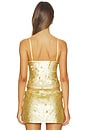 view 3 of 5 Paillette Cami in Gold