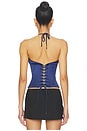 view 3 of 4 Marini Corset in Navy
