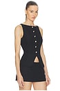 view 2 of 4 Troyes Top in Black