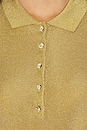 view 5 of 5 Mateo Polo Top in Gold