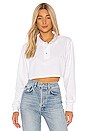 view 1 of 4 X REVOLVE Logo Cropped Polo in White