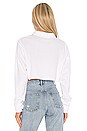 view 3 of 4 X REVOLVE Logo Cropped Polo in White