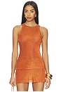view 1 of 5 MILLIE トップ in Sunset Orange