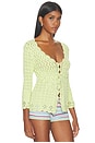 view 2 of 4 Rosalie Top in Kiwi