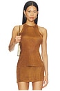 view 1 of 5 x REVOLVE Millie Top in Metallic Espresso