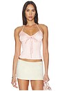 view 1 of 4 Marini Corset Top in Light Pink