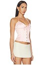 view 2 of 4 Marini Corset Top in Light Pink