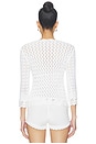 view 4 of 4 ROSALIE  탑 in White