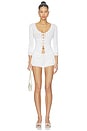 view 5 of 4 ROSALIE  탑 in White