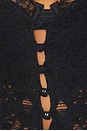 view 6 of 5 Mock Neck Top in Black
