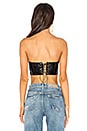 view 3 of 4 Patent Leather Top in Black