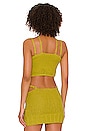 view 3 of 4 Multi Strap Open Knit Top in Elixir