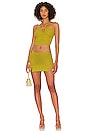 view 4 of 4 Multi Strap Open Knit Top in Elixir