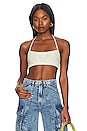 view 1 of 4 Bloom Knit Bra Top in Cream