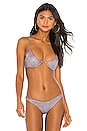 view 1 of 5 Lure Bikini Top in Galaxy Glitter