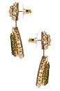 view 2 of 2 Rekhi Earring in Green