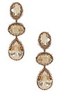 view 1 of 2 Hadlee Earrings in Gold