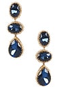 view 1 of 2 Hadlee Earrings in Sapphire