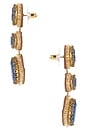 view 2 of 2 Hadlee Earrings in Sapphire