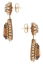 view 2 of 2 Rekhi Earring in Brown