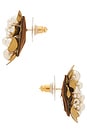 view 2 of 2 BOUCLES D'OREILLES NEA in Gold