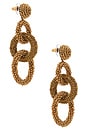view 1 of 3 BOUCLES D'OREILLES SIENNA in Gold
