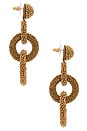 view 3 of 3 BOUCLES D'OREILLES SIENNA in Gold