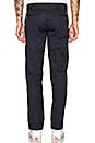 view 3 of 4 PANTALON SLIM FIT WORK in Dark Navy