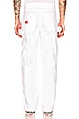 view 3 of 4 Relaxed Premium Painter's Utility Pant in White