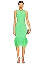 view 1 of 3 Embrace Midi Dress in Vert Fluo