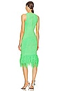 view 3 of 3 Embrace Midi Dress in Vert Fluo