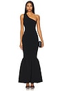 view 1 of 3 ROBE MAXI in Black