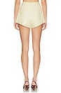 view 4 of 6 Emma Short in Butter Yellow