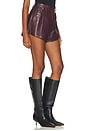 view 2 of 6 Emma Shorts in Dark Plum