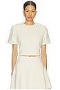 view 1 of 4 T-SHIRT TALIA in Cream