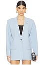 view 2 of 6 Reinforce Blazer in Light Blue