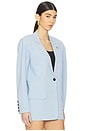 view 3 of 6 Reinforce Blazer in Light Blue