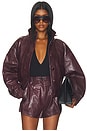 view 1 of 5 Kate Jacket in Dark Plum