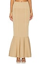 view 1 of 6 FALDA MAXI in Gold