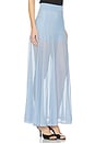 view 2 of 6 Sheer Skirt in Light Blue