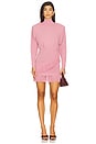 view 5 of 6 Kim Fringe Mini Skirt in Dusty Rose