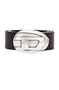 view 3 of 3 D Belt in Black & Silver