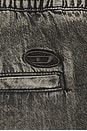 view 3 of 5 D-Tenni Short in Black & Denim