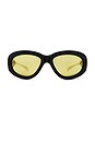 view 1 of 3 GAFAS DE SOL in Black & Yellow