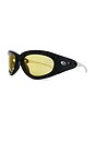 view 2 of 3 GAFAS DE SOL in Black & Yellow