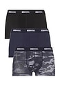 view 1 of 3 CALEÇON BOXEUR in Black & Blue