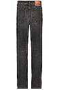 view 4 of 5 1955 Denim Straight Jean in Black