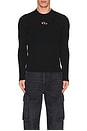 view 4 of 4 Zackary Round Neck Sweater in Black