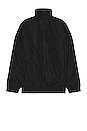 view 2 of 4 Ovady Polar Fleece Track Jacket In Black in Black